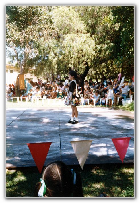 LJ in Irish Dancing Competition
